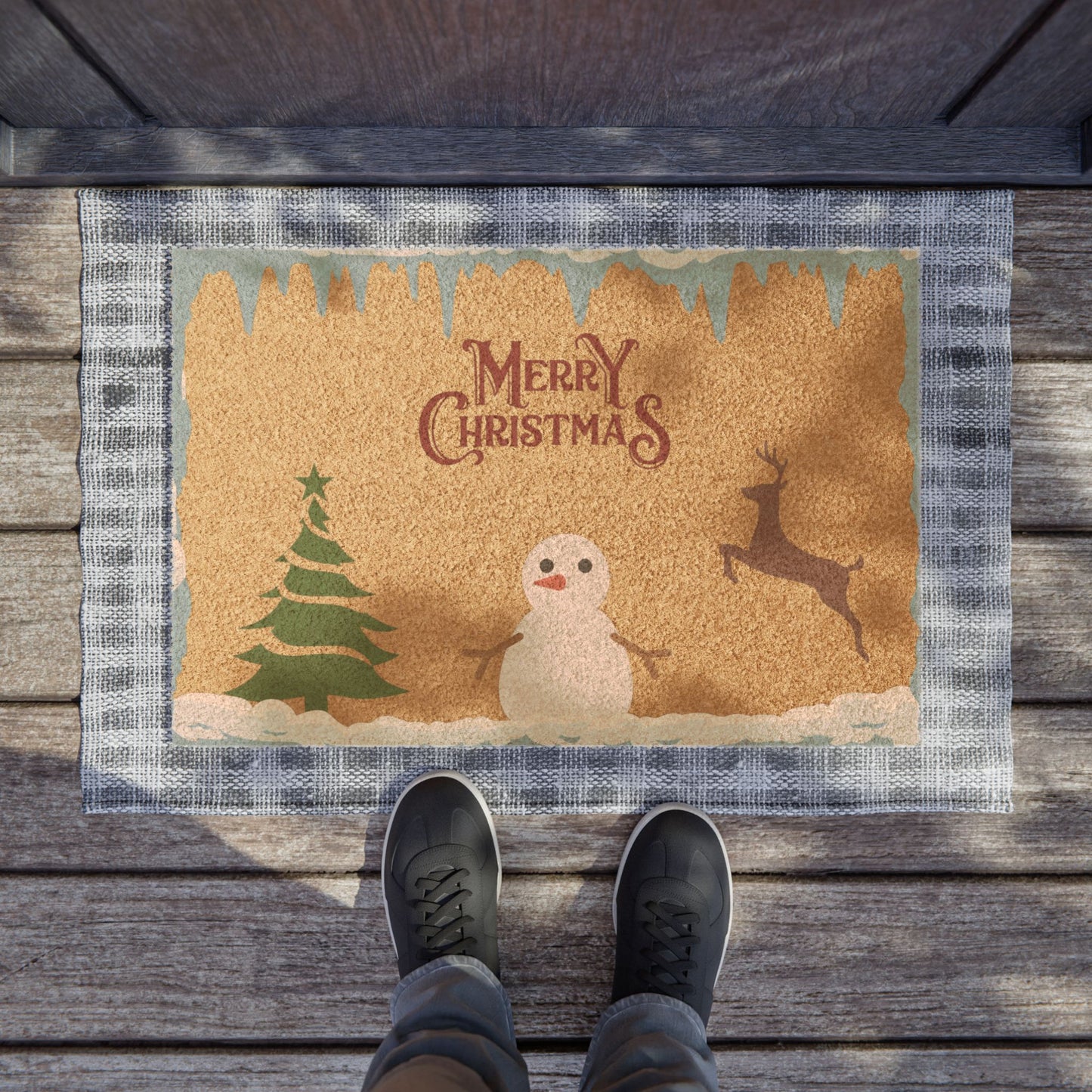 Christmas Theme Doormat