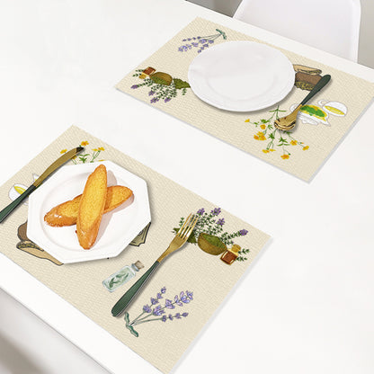 Watercolor Herb Place Mat