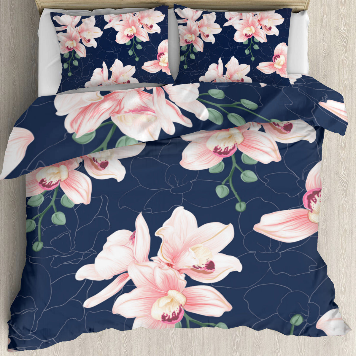 Pink Orchid Duvet Set