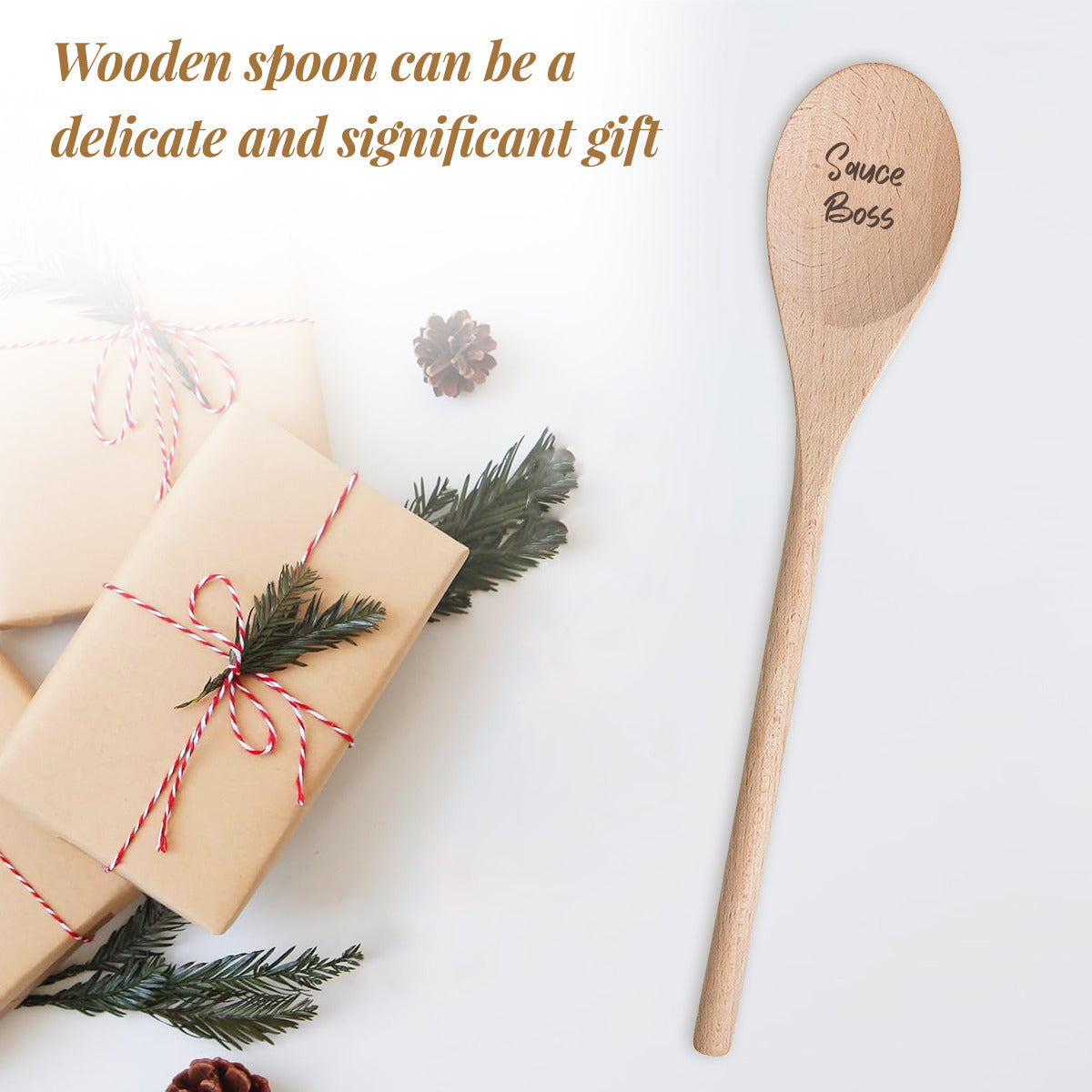 Sauce Boss Wooden Spoon