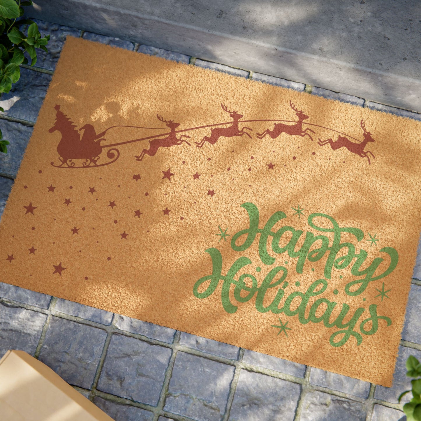 Happy Holidays Doormat