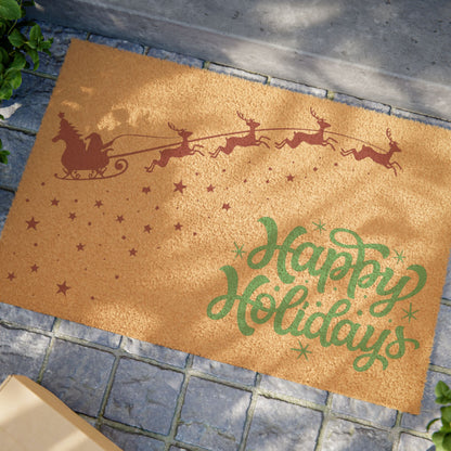 Happy Holidays Doormat