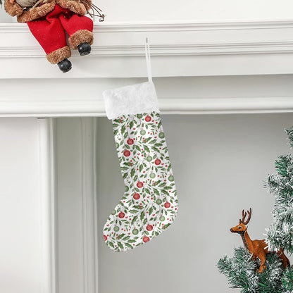 Holly Christmas Stocking