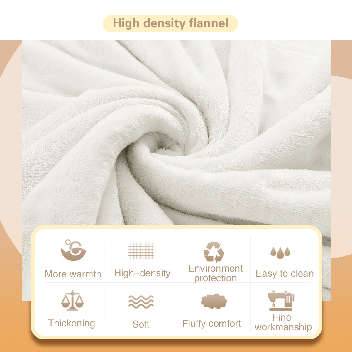 Snowflake Sherpa Fleece Blanket