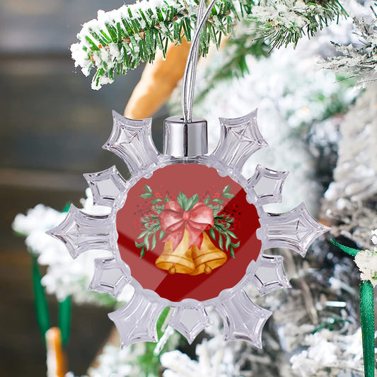 Christmas Transparent Snowflake Decoration