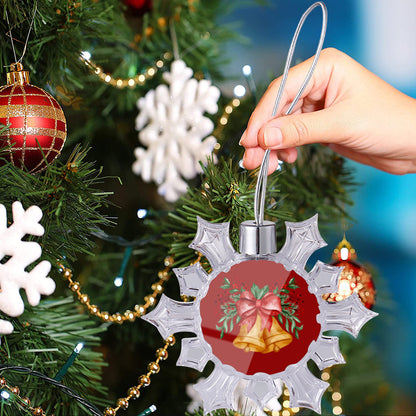 Christmas Transparent Snowflake Decoration