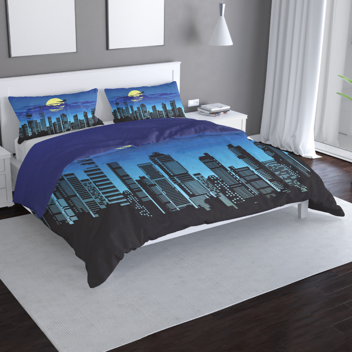 City Night Duvet Set