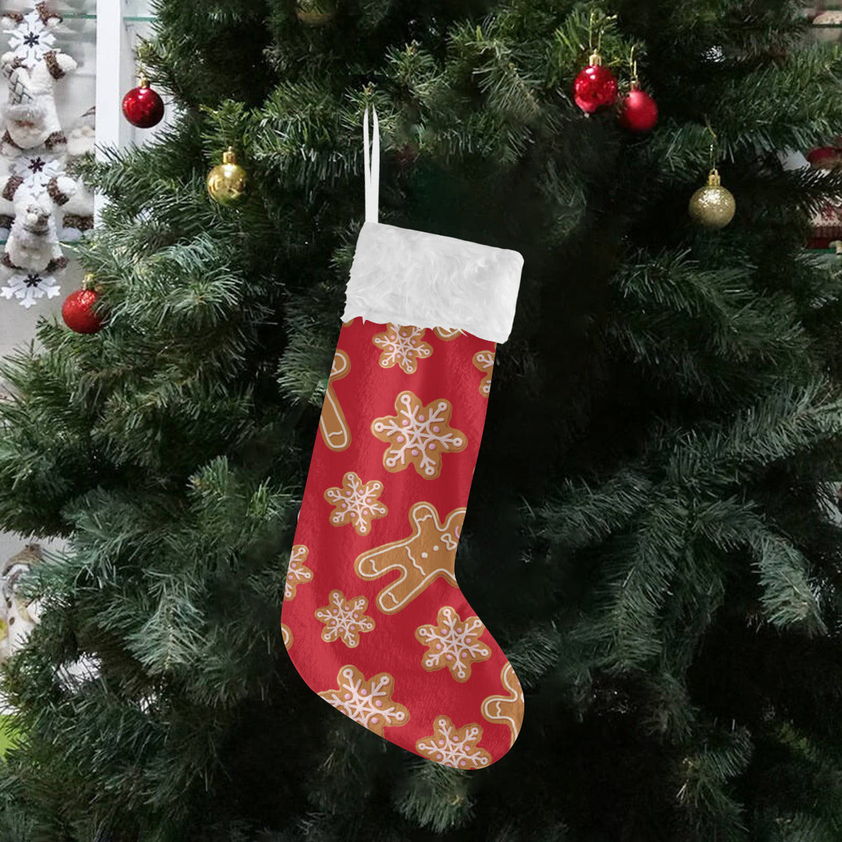 Gingerbread Man Christmas Stocking