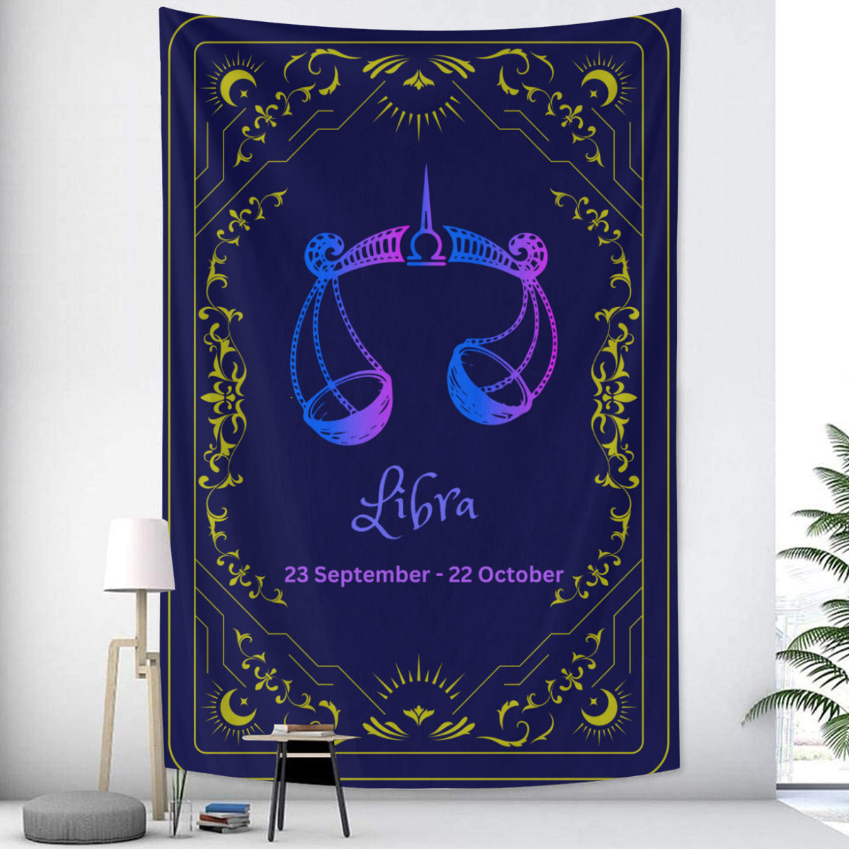 Libra Zodiac Tapestry