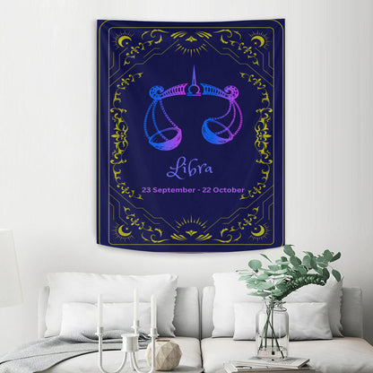 Libra Zodiac Tapestry