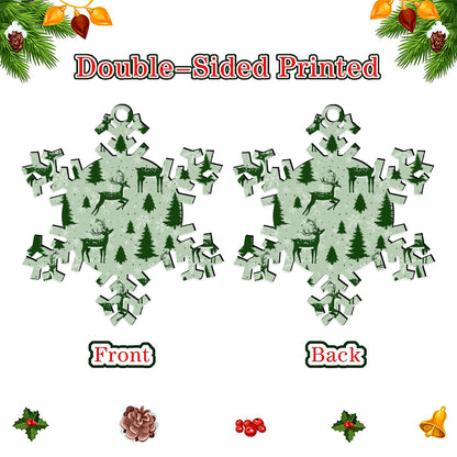 Reindeer Snowflake Decoration