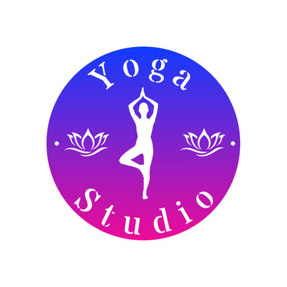 Yoga Studio Die-Cut Metal Wall Art