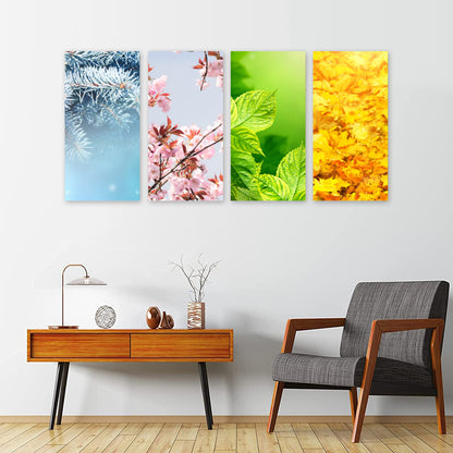 Four Seasons Quadriptych Wall Art