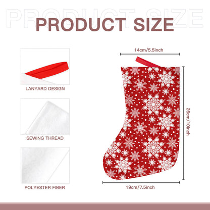 Snowflake Christmas Sock